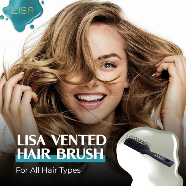 LISA VENTED HAIR BRUSH - Image 2