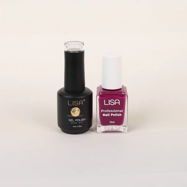 Lisa Gel Polish #48 + Lisa Nail Polish #16