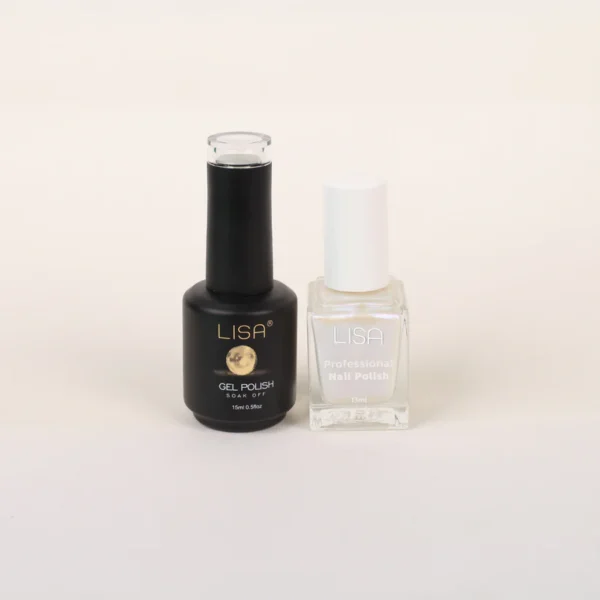 Lisa Gel Polish #141 + Lisa Nail Polish #1